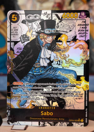 Sabo Op04 One Piece Card Game